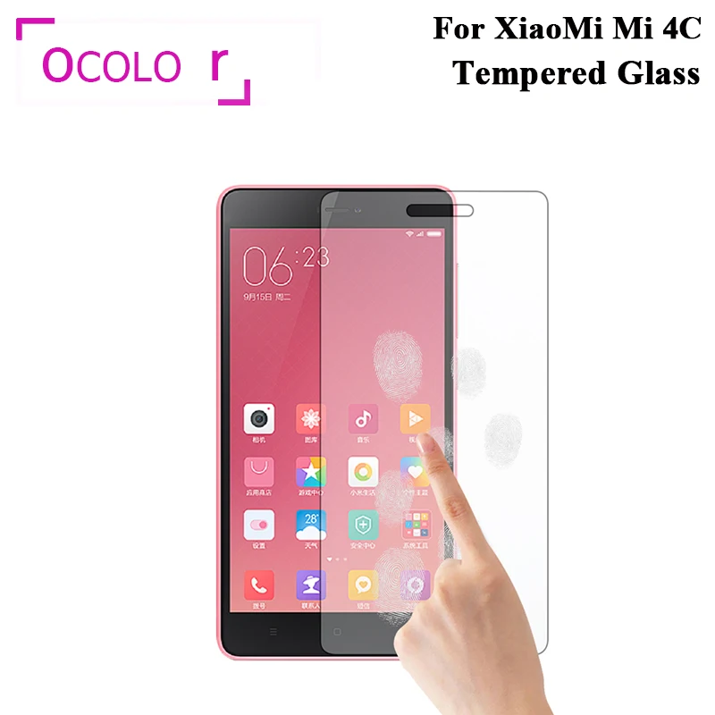 Ocolor для Xiaomi Mi 4C Закаленное Защитная пленка стекла Замена экрана Защита