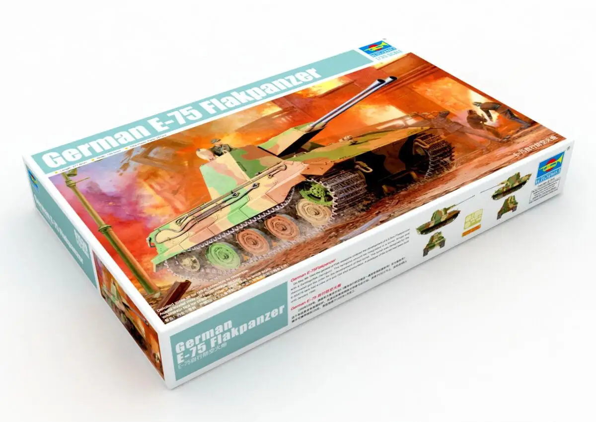 Trumpeter 1/35 01539 немецкий E 75 Flakpanzer|Наборы для сборки моделей| |