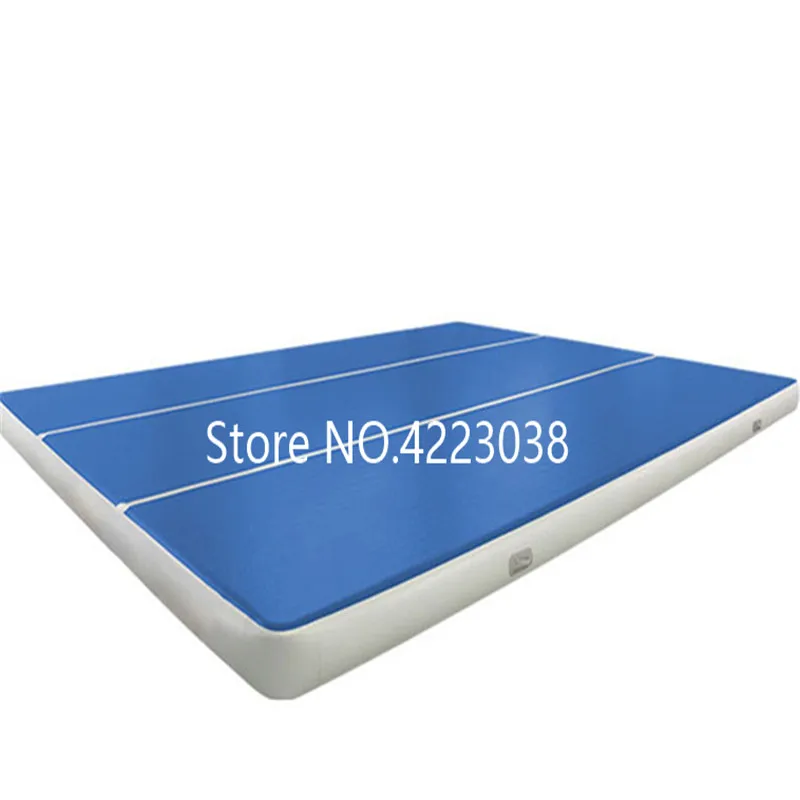 Pаспродажа Бесплатная доставка, коврик для гимнастики 4x4x0,2 м, прочный воздушный трек по заводской цене, надувной воздушный трек для гимнастики