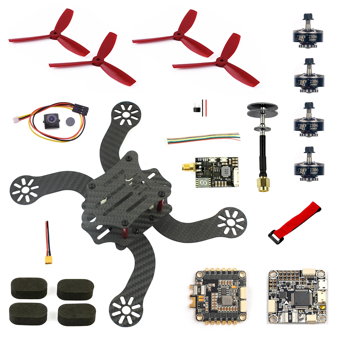 194 мм Радиоуправляемый гоночный Дрон с видом от первого лица мини F4 Pro OSD RC Quadcopter 4 в