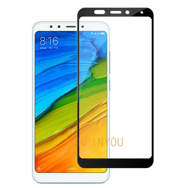 Для Xiaomi Redmi 5 Plus/Note Note5 Global 5D полное покрытие закаленное стекло Защита экрана