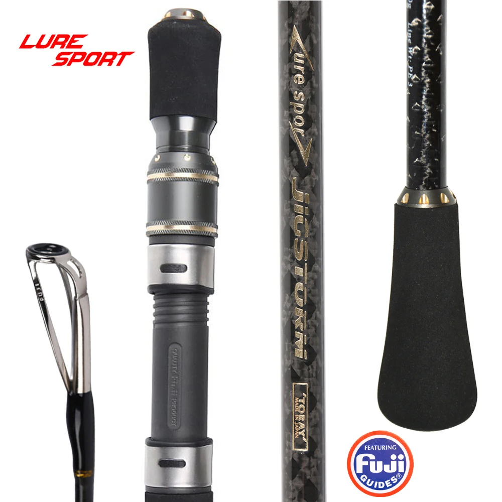 Удилище LURESPORT для катушкодержателя FUJI 2 1 м 260 PE2-4 5 секций