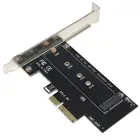 ALLOYSEED SSU EM2-5001 PCI-E 3,0 X4 для NVMe M.2 NGFF M ключ SSD высокоскоростная Плата расширения для ПК рабочего стола