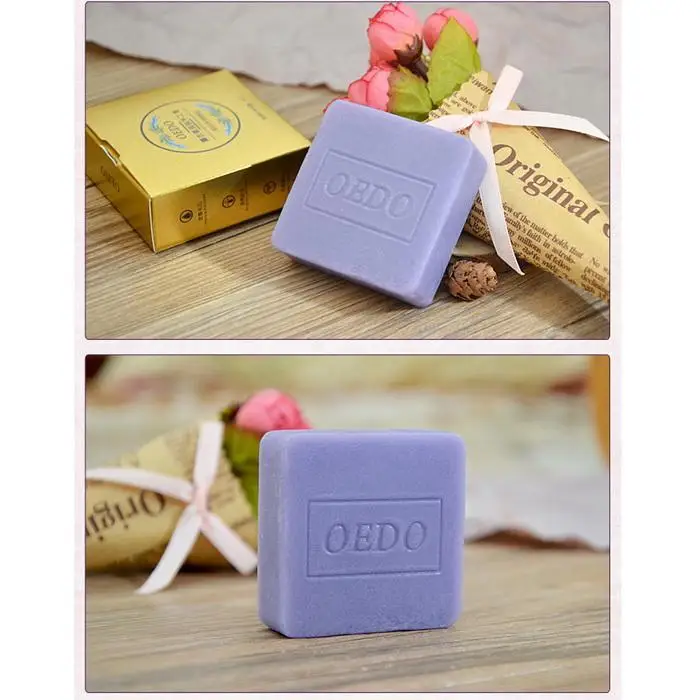 Handmade Facial Soap Moisturizing Lavender Face Skin Pore Cleaning Washing Sterilized Natural Ingredient Foam Bubble | Красота и