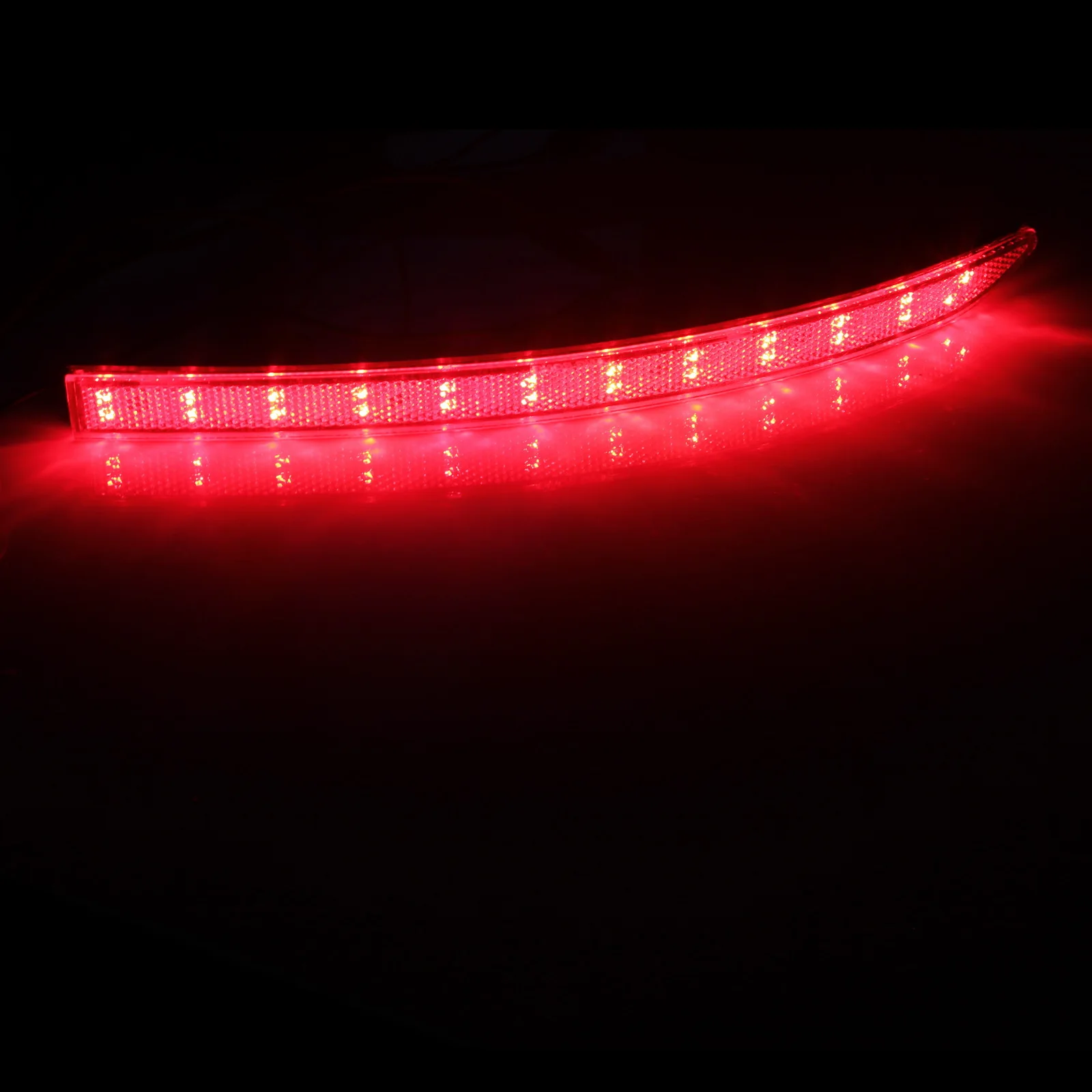 ANGRONG 2x24 SMD светодиодный задний бампер отражатель стоп светильник красный для VW
