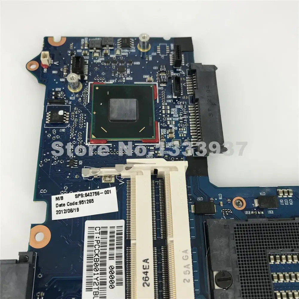 Материнская плата ноутбука 642756 001 501 601 для HP 8460p 6460B материнская с intel