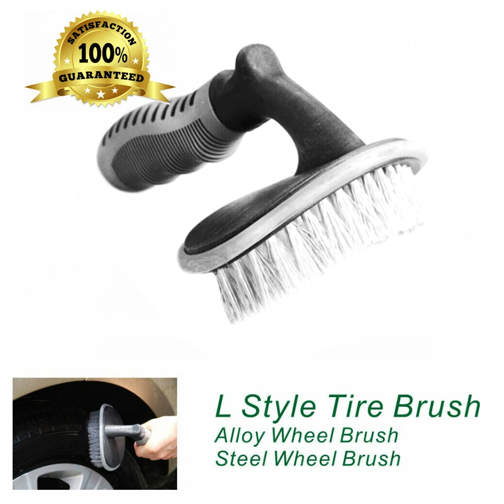 

Multi-Functional Universal Car Tyre T-Type Cleaning Brush Wheel Hub Brush Car Washing Tool Free Dropship