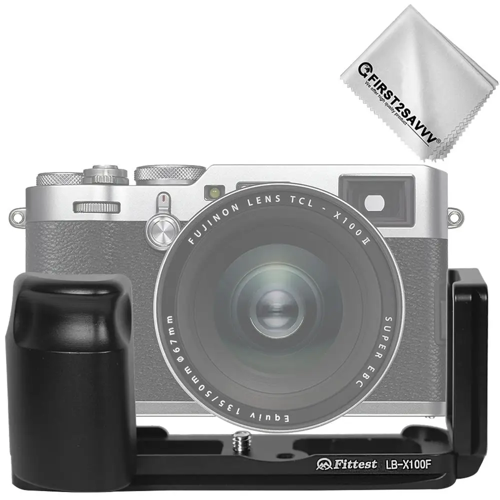 Быстросъемный L образный кронштейн First2savvv для камеры Fuji Fujifilm X100F головка штатива