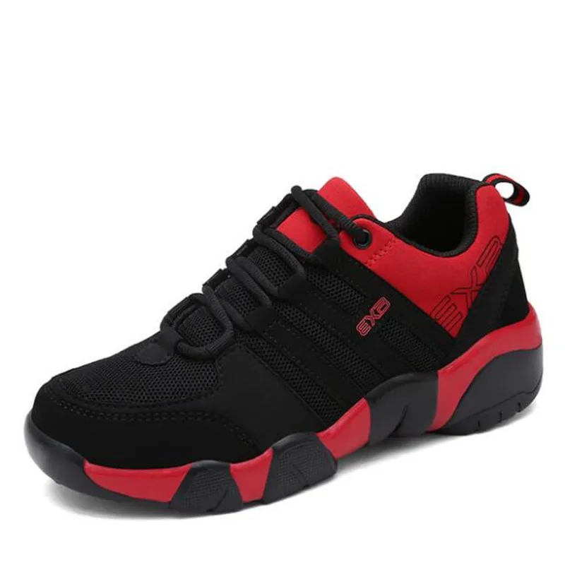 2019 Summer Breathable Soft Light Male Mesh Shoes For Men Adult Lace Up Sneakers Walking Casual Comfortable Footwear | Обувь