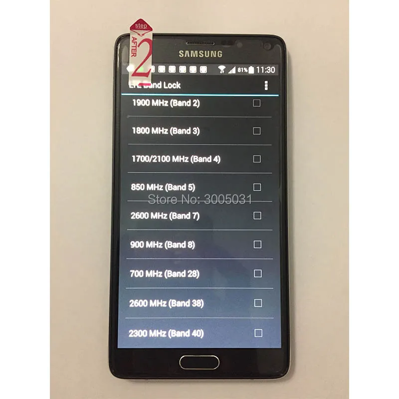 Бесплатная доставка dhl + Note4 N910F с карманом tems поддержка проверки CA и volte polqa qesq тест