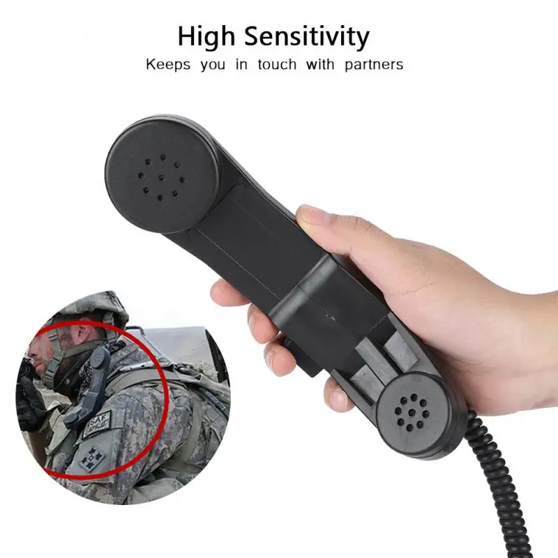 Ручной микрофон для динамика HiFi Sound через плечо/ручной телефонная трубка в стиле