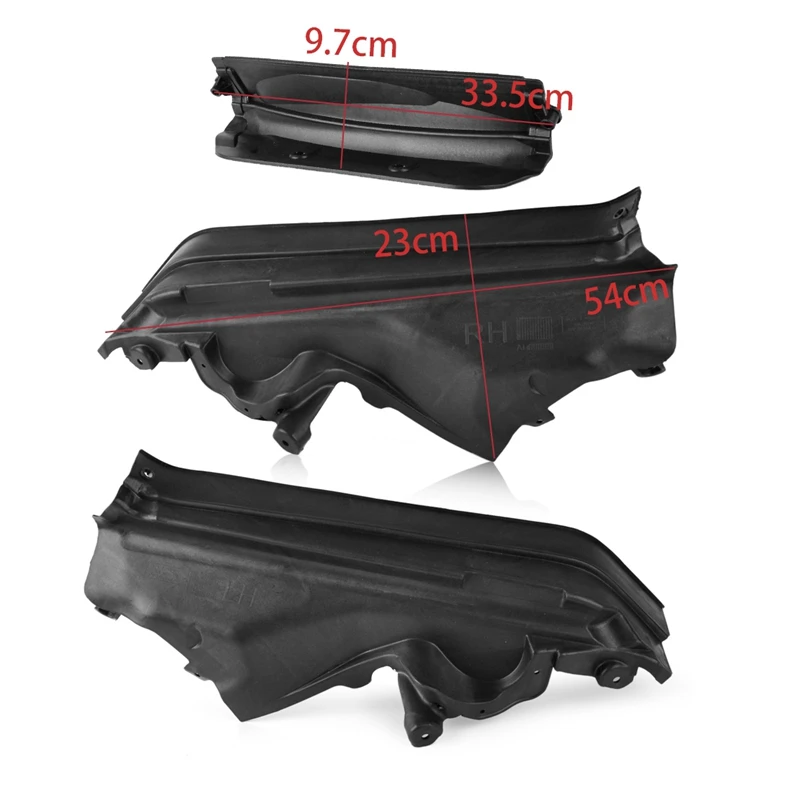 Верхние перегородки двигателя защита панели для Bmw X5 X6 E70 51717169419 51717169420 51717169421 |