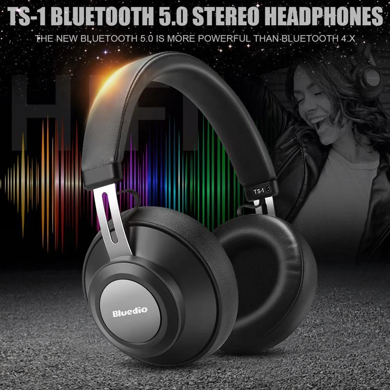Bluedio Ts 1 Bluetooth 5 0 музыкальные наушники стерео игровая гарнитура наушники|Наушники