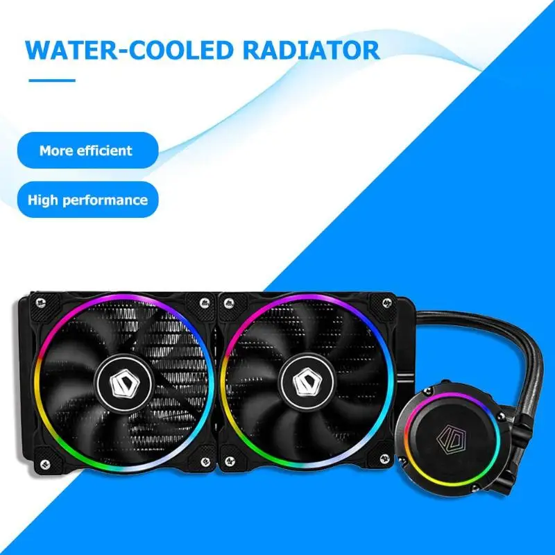 ID COOLING ChromaFlow 240 cpu кулер для воды 12 в RGB жидкостный радиатор охлаждения|Кулеры и