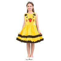 girls princess cosplay costume cute ball gown kids lovely dress halloween masquerade costumes birthday party princess vestidos