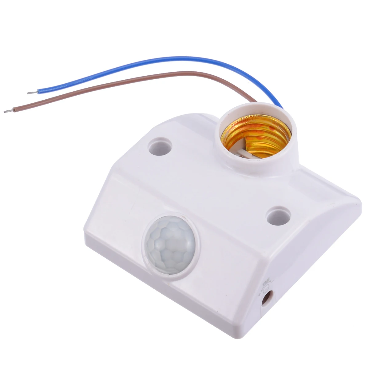 Infrared Motion Sensor LED Light Lamp Holder E27 PIR Control Switch with Screws Lighting Accessories Luminaire Base | Освещение