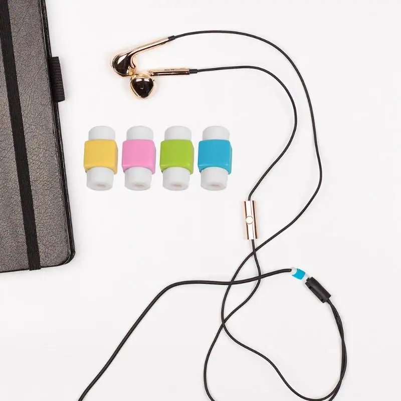 ALLOYSEED мобильный телефон аксессуары сматыватель кабеля USB защита наушников