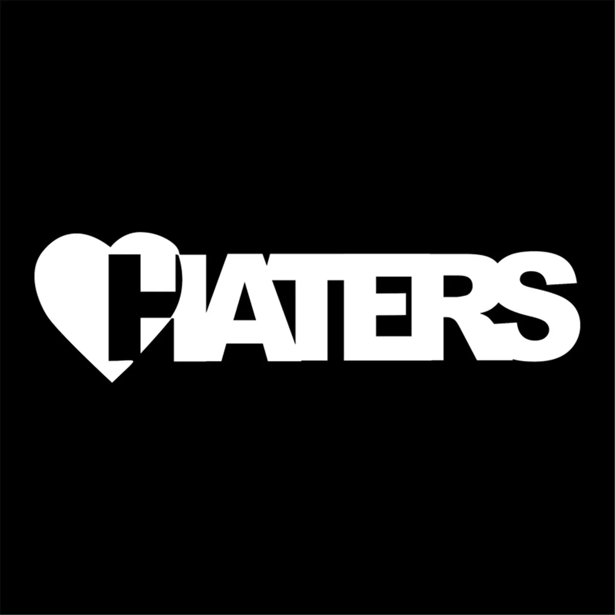 Наклейка на бампер с надписью LOVE HATERS|Наклейки автомобиль| |
