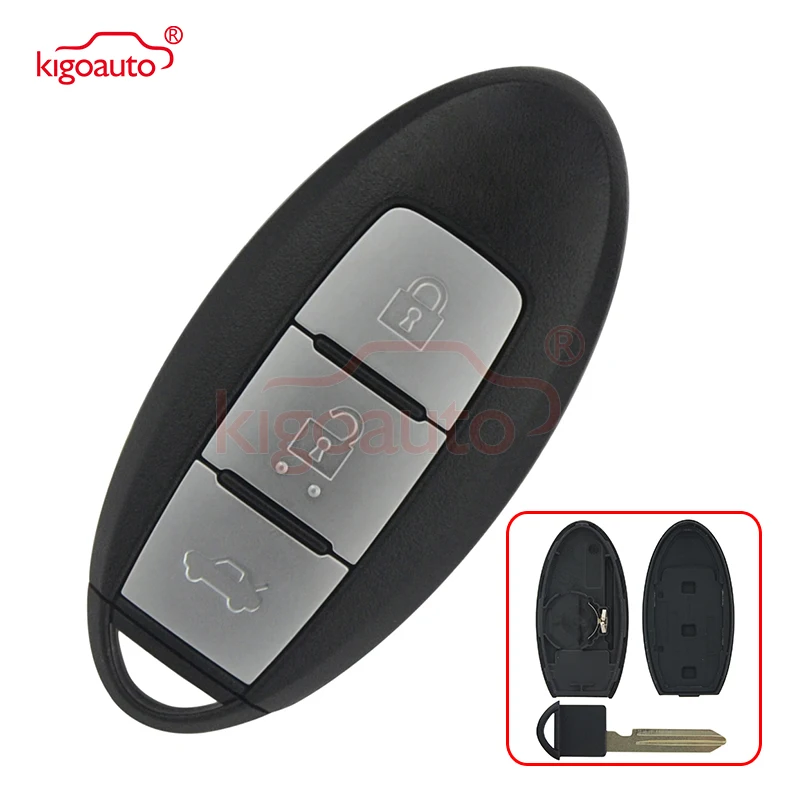 Чехол для ключей Kigoauto 3 кнопки Infiniti EX35 FX35 FX50 2008 2009 2010 2011 2012|Ключ от авто| |