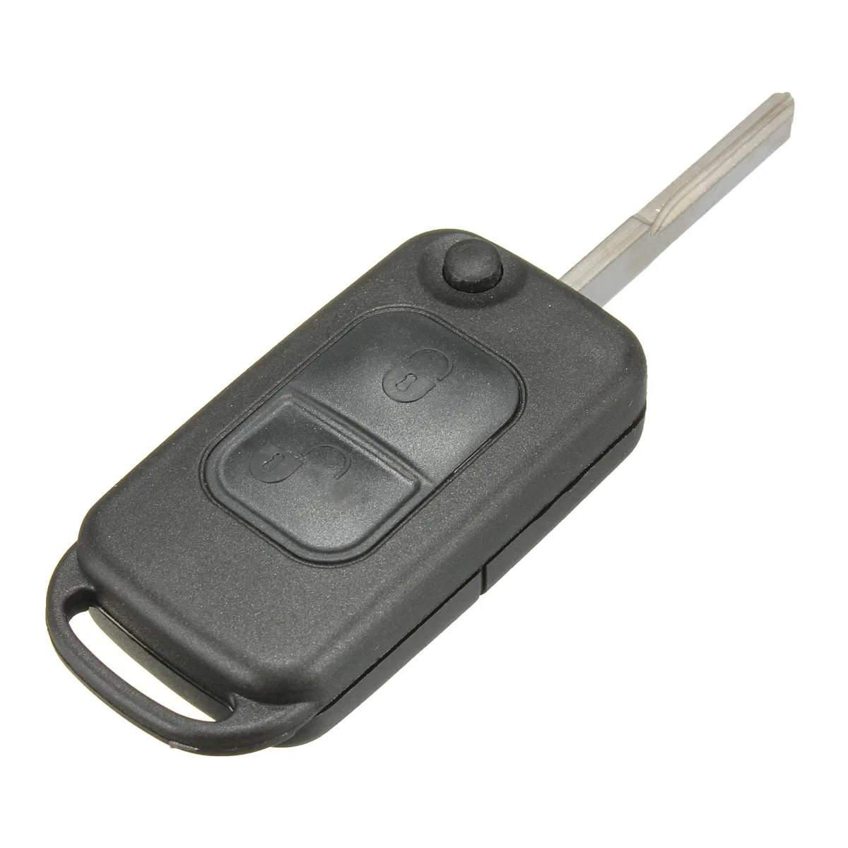 Для Benz SLK E113 A C E S класс MB W168 W202 дистанционный ключ с HU64 откидывающийся складной брелок для ключей чехол для Mercedes 2 кнопки