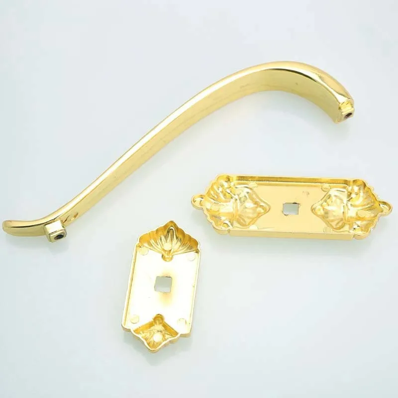 128 мм современная модная роскошная мебель декоративные ручки белый кухонный шкаф