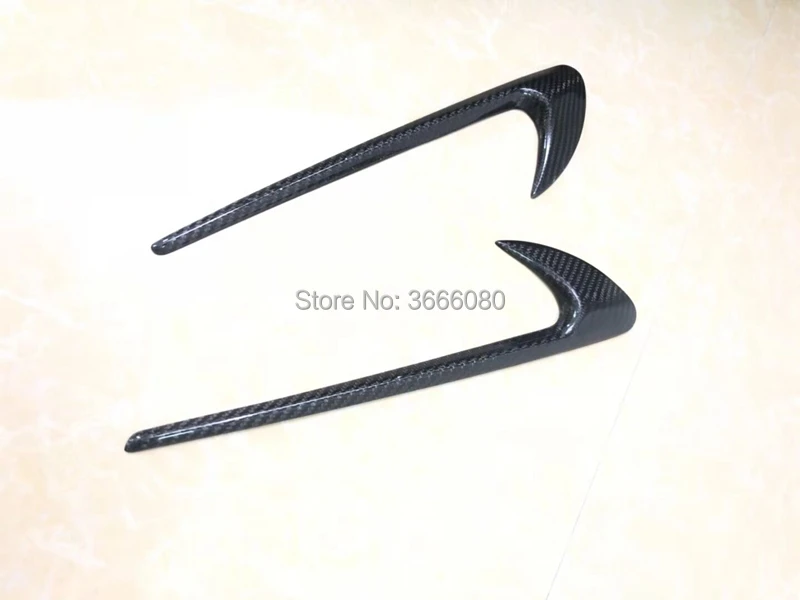 SHCHCG For Mercedes-Benz W213 E Class Sedan E200 E220 E250 E300 2016-2018 Air Vent Strip Wind Fender Side Mark Rear Spoiler 2Pcs |