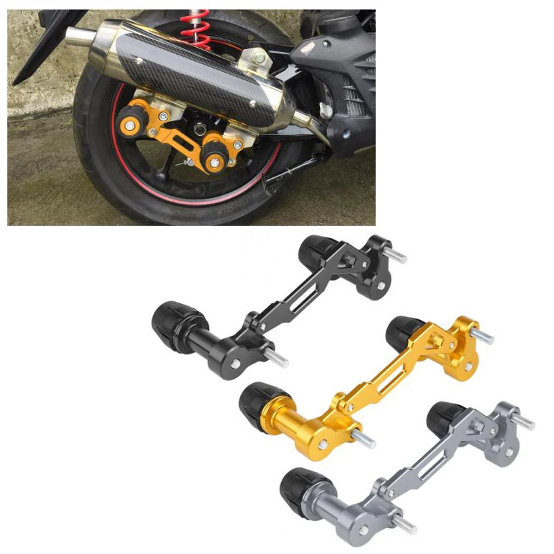Мотоцикл выхлопной трубы ползунки падение протектор для Yamaha NVX Nmax Xmax аксессуары