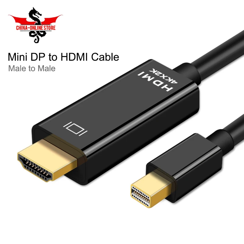 Mini display port to HDMI Cable DP Thunderbolt 4 K адаптер Switch для MackBook Ai| |