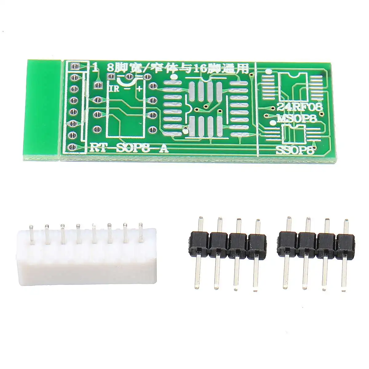 RT809F ЖК-дисплей EPROM FLASH VGA ISP AVR программатор Зажим 7 гнездо адаптера промышленные