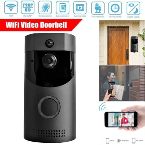 1080P Смарт WIFI безопасности дверной Звонок беспроводной видео дверь телефон камера