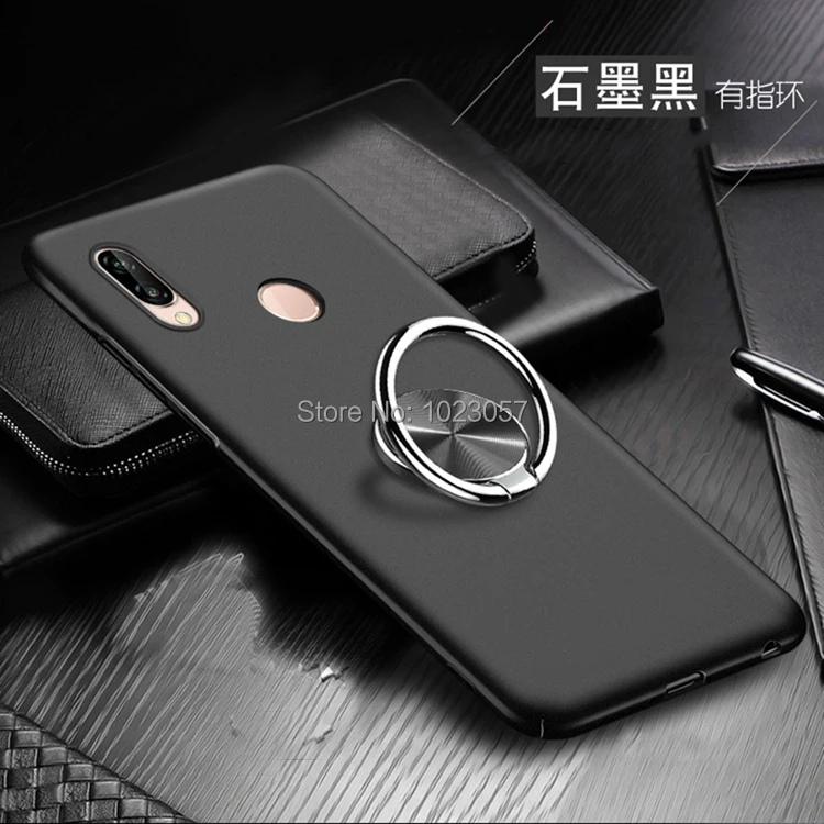 Автомобильный Магнитный чехол для телефона Huawei Y6 с кольцом на 360 градусов 2019