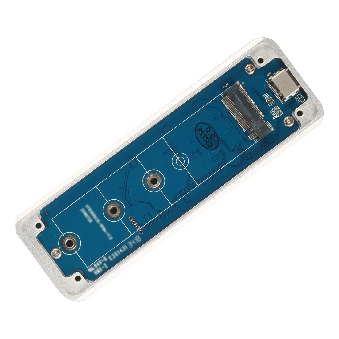 CNC интегрированный корпус из алюминиевого сплава для жесткого диска чехол USB 3 1 PCIe
