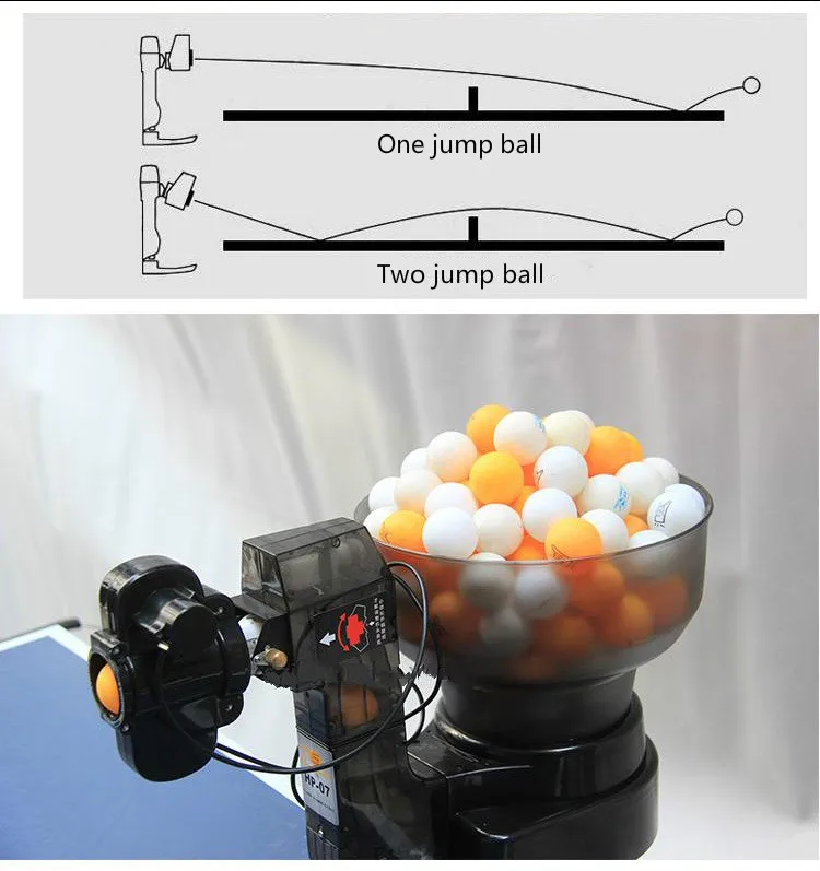 Ping Pong Table Tennis Robots/Machine Ball Machines Automatic Machine 36 Spins Home Practicing On Suit 40MM | Спорт и развлечения