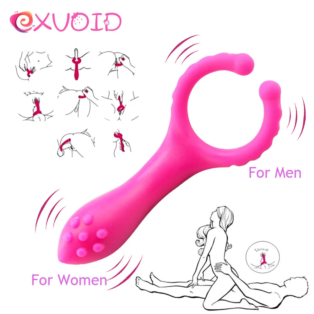 Секс игрушка EXVOID для женщин и мужчин секс с вибрацией флирта массажа сосков точки