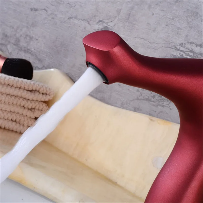 3 Цвета Смеситель для воды смеситель ванной твердый белый черный красный