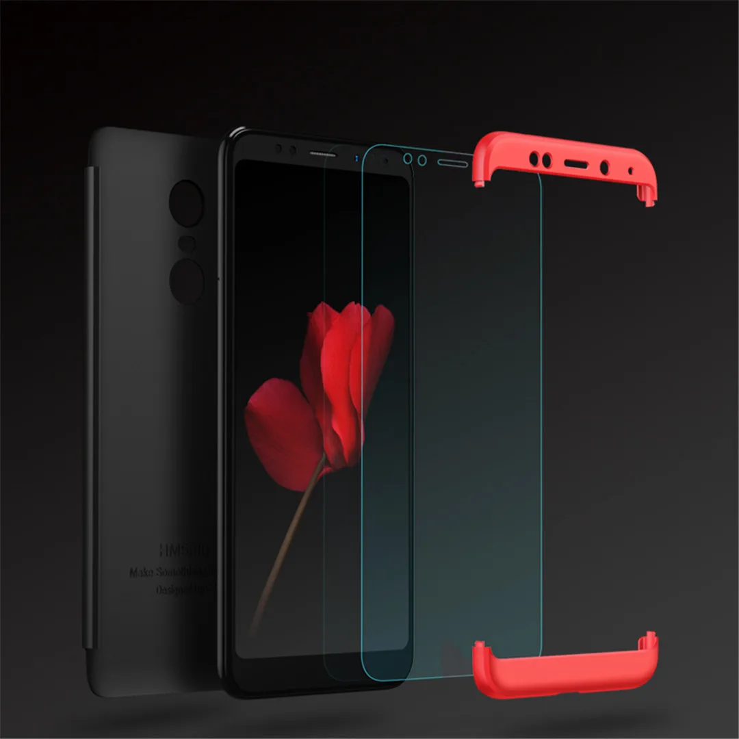 Kinbom Original For Samsung A7 A9 A30 A50 Case 360 Full Protection Anti-knock Matte Phone Cover A6 A8 Plus case |