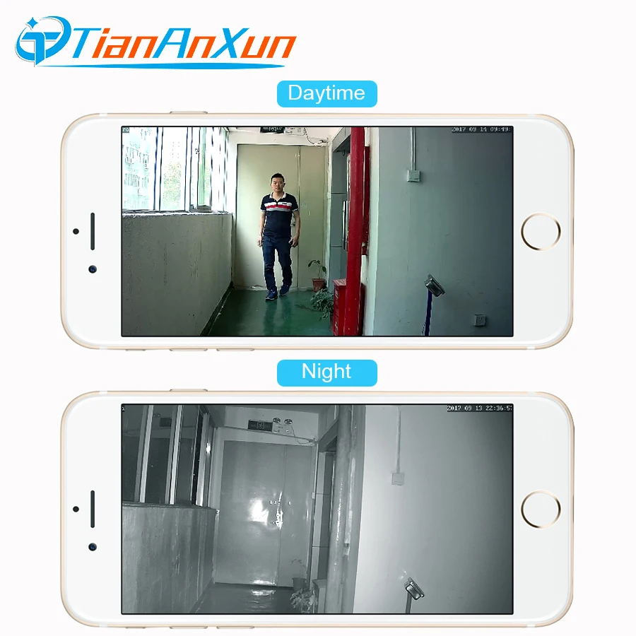 IP камера Tiananxun 1080P HD с широкоугольным объективом домашняя купольная