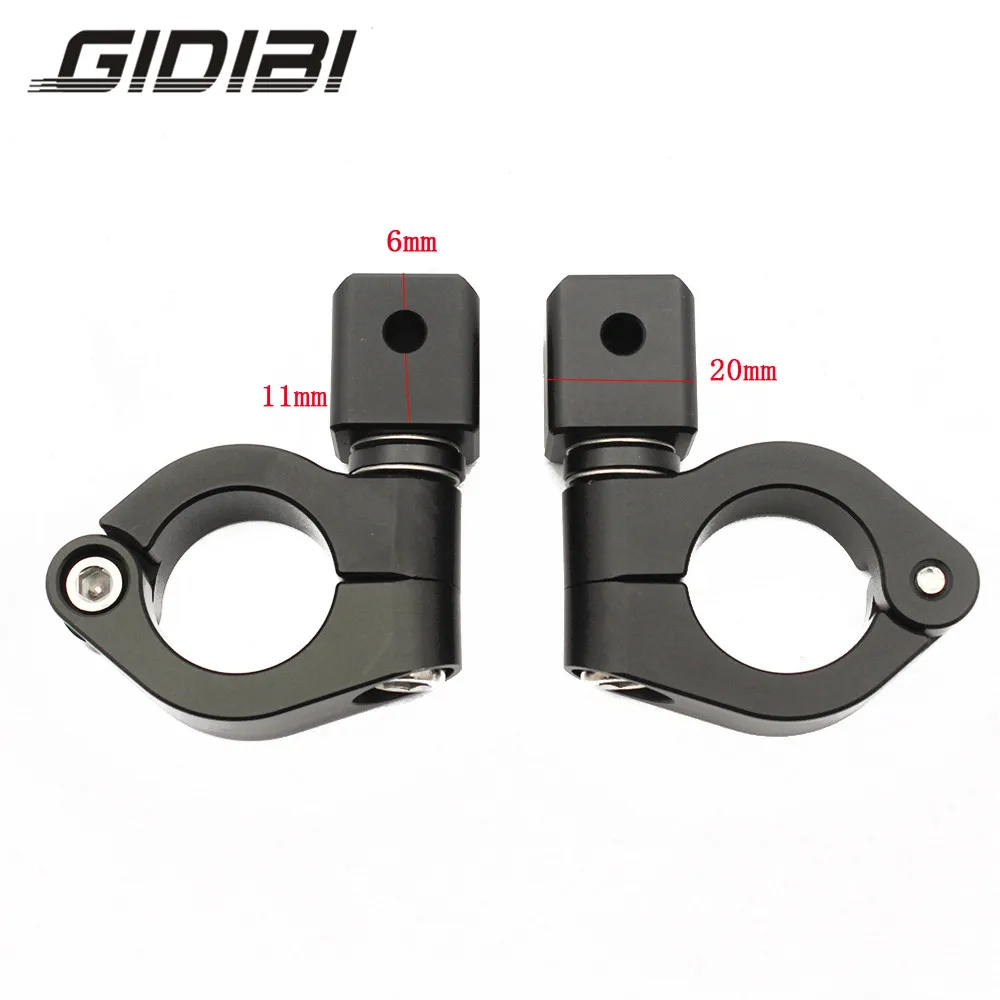 

Motorcycle Universal 25mm Fog Aux Lights Supporter Mount Bracket Fog Lamp Accessories Parts