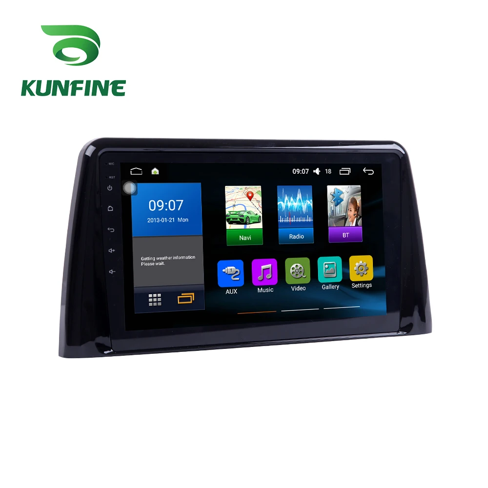 Восьмиядерный 1024*600 Android 8 1 автомобильный DVD GPS навигационный плеер Deckless стерео для