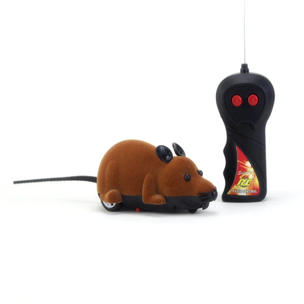 Wireless Remote Control RC Electronic Rat Mouse Mice Toy For Cat Puppy Funny Toy|Роботы и животные с ДУ| |