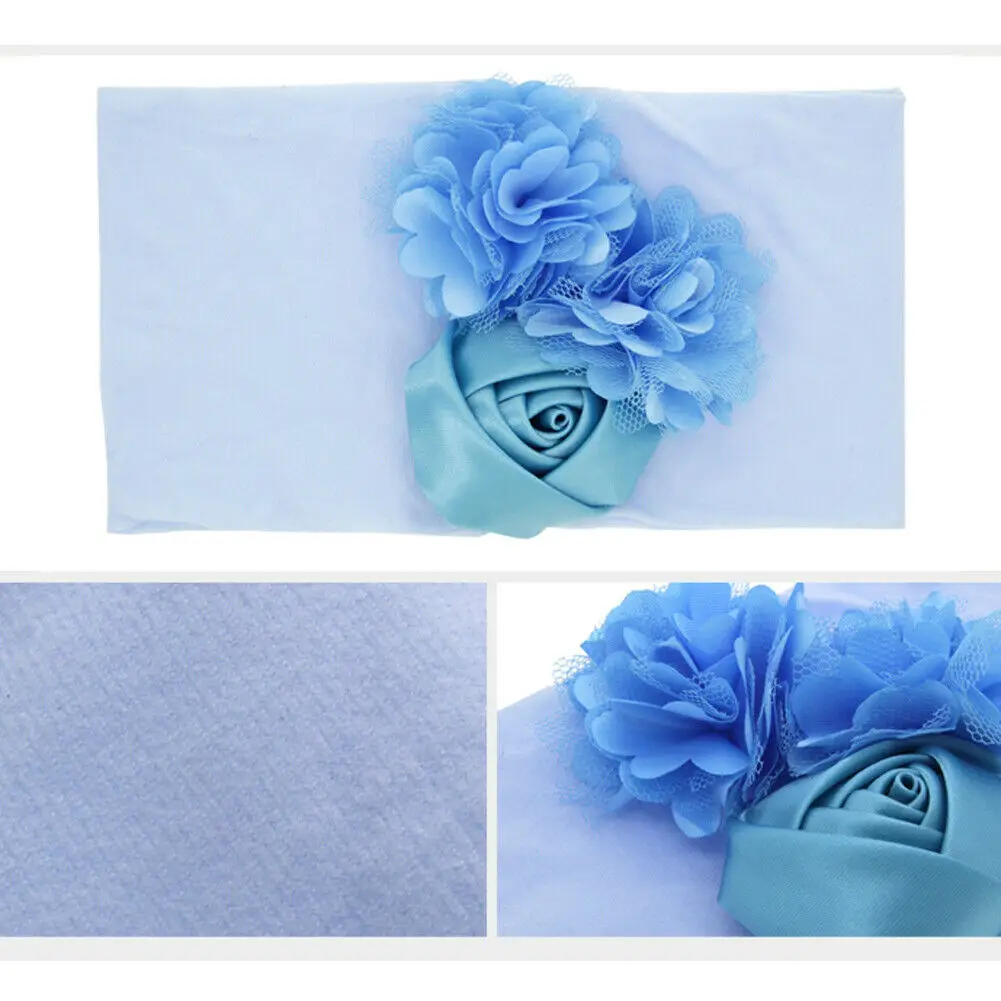 2019 Children Accessories Toddler Kids Girl Baby Headband Infant Newborn Flower Bow Solid Big Hair Band Gift | Детская одежда и