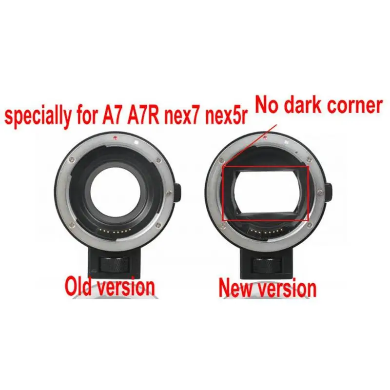 Commlite AF адаптер для Canon EOS EF S объектив sony NEX E mount Камера Встроенная функция ручной
