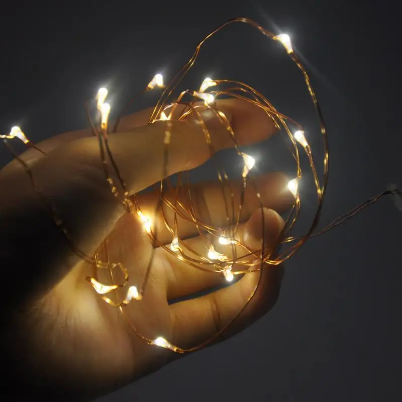 Провод Бабочка Фея свет для вечерние Рождество Свадьба 20 100 светодиодный теплый