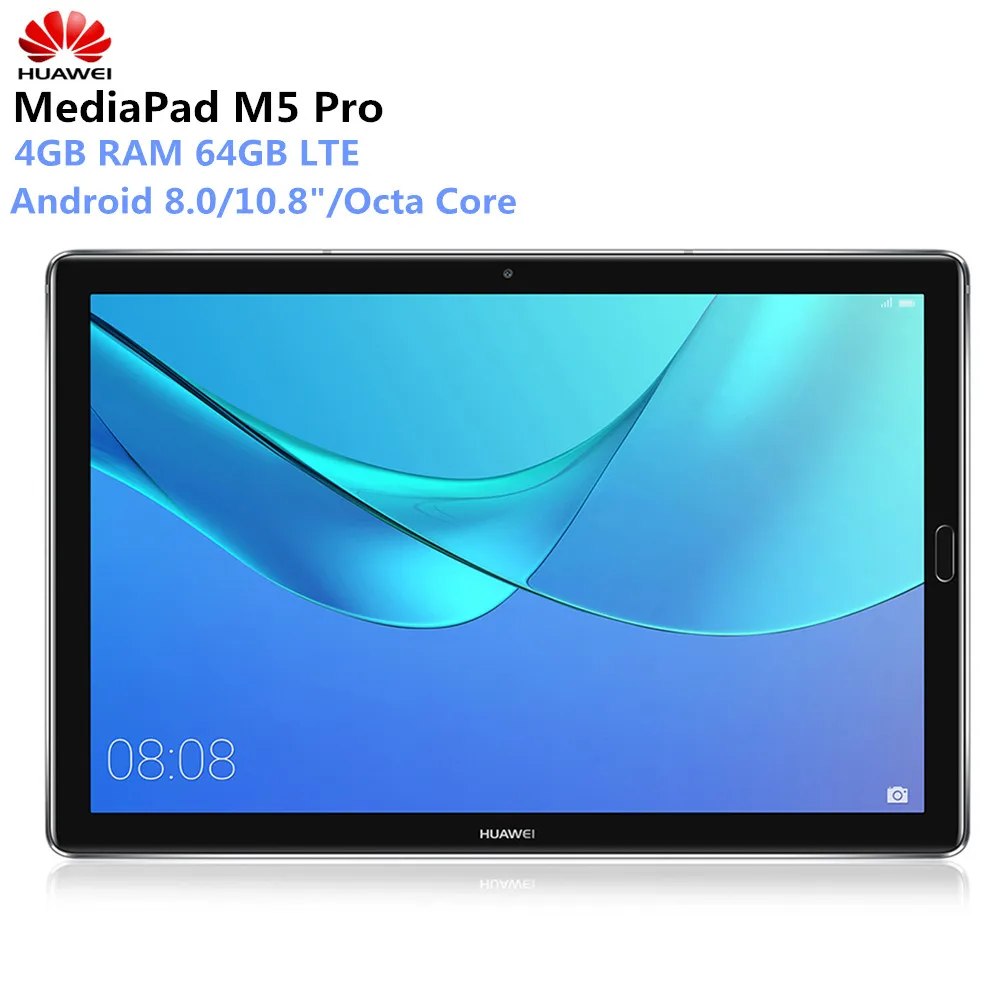 HUAWEI MediaPad M5 Pro 10 8 &quotAndroid 0 Tablet PC Восьмиядерный Kirin 960 4 GB Оперативная память 64 2560x1600 2 K
