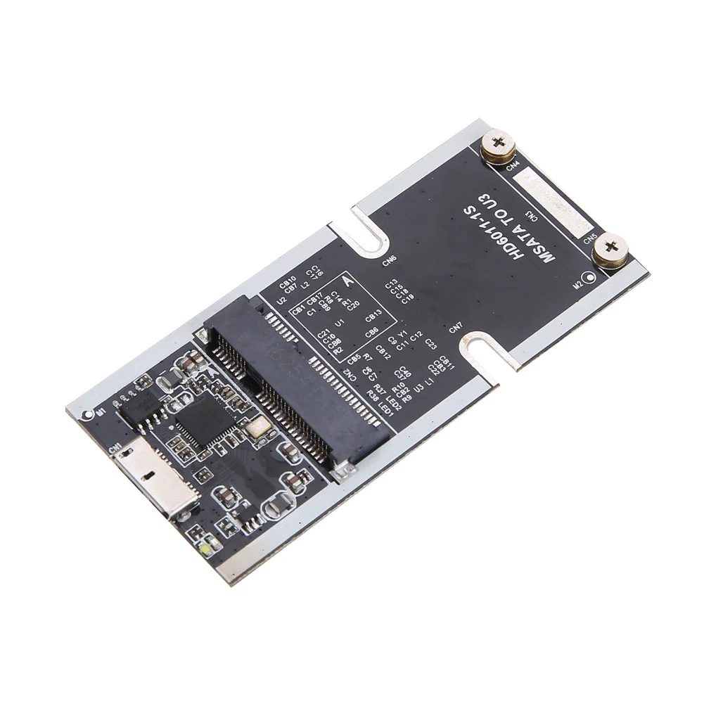 MSATA SSD к USB 3 0 Супер Скоростной адаптер карточка твердотельный накопитель