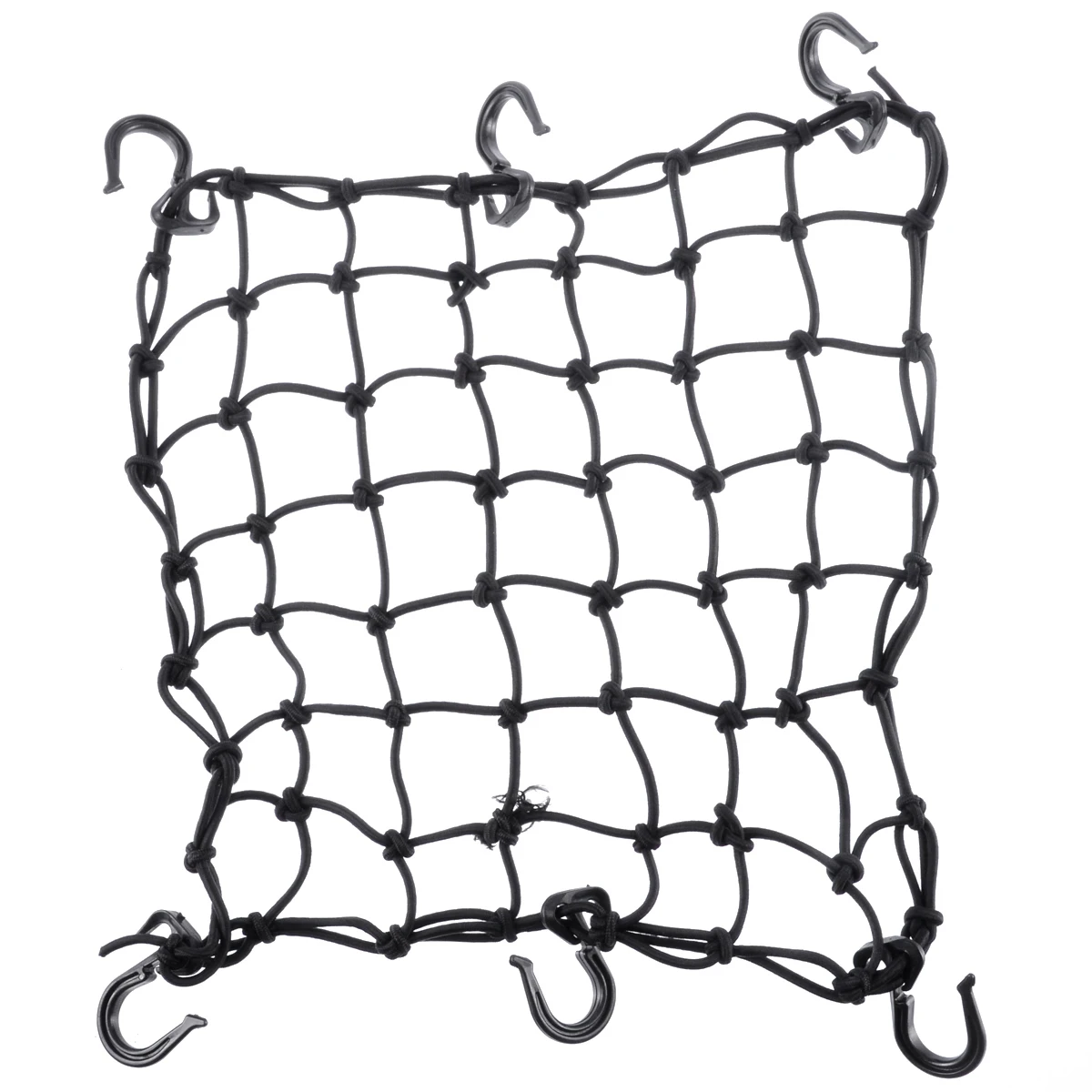 

Сетка для багажа, 1 шт., 15 дюймов x 15 дюймов, с 6 черными регулируемыми крючками для мотоцикла, внедорожника, мотоцикла, скутера, квадроцикла