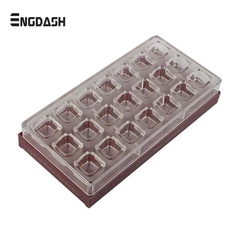 ENGDASH 1 шт. 21 отверстия жесткий ряд квадратная пластиковая форма Один мульти сетка