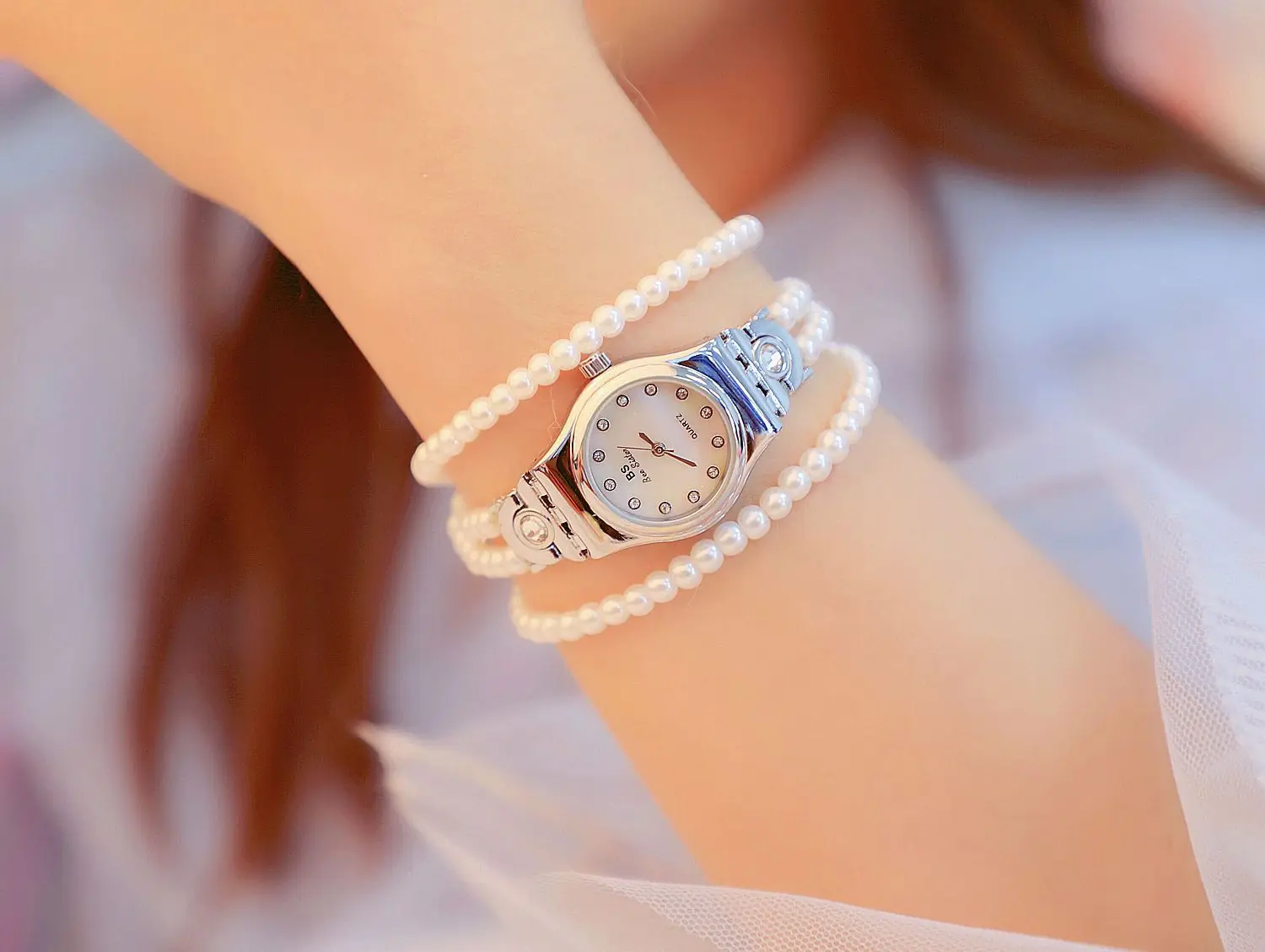 BS pearl серия Новые горячие продажи часы завод прямой внешней торговли высокого