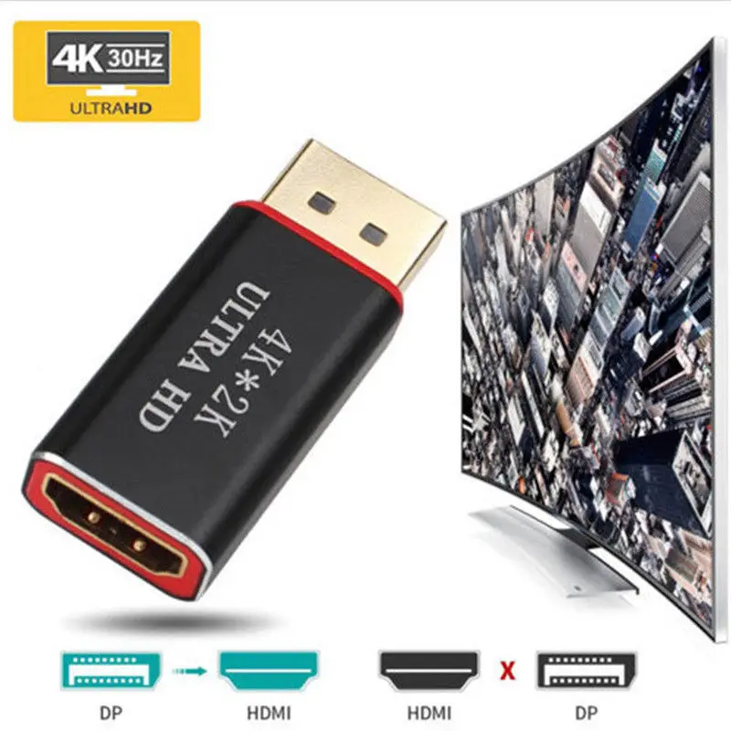 4 к Дисплей порты и разъёмы HDMI переходник папа мама конвертер дисплей DP HDM |