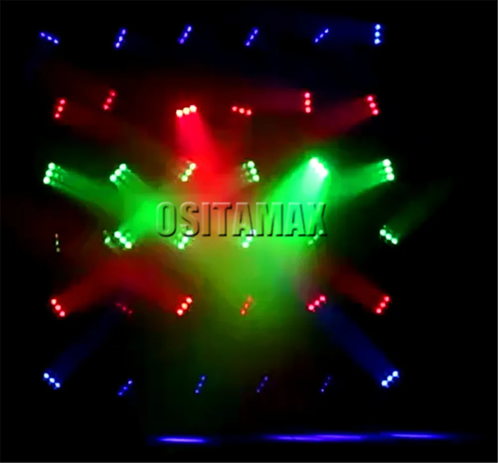 OSITAMAX-A 2 шт./лот DMX Диско Свет Матричный луч 9x12 Вт движущаяся головка Stae Light RGBW 4IN1
